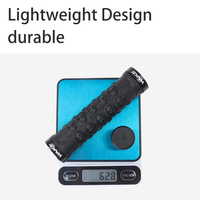 WAKE Road Bicycle Handlebar Grips Rubber MTB Mountain Bike Grips Anti-skid Shock-absorbing Cycling Handlebar Parts