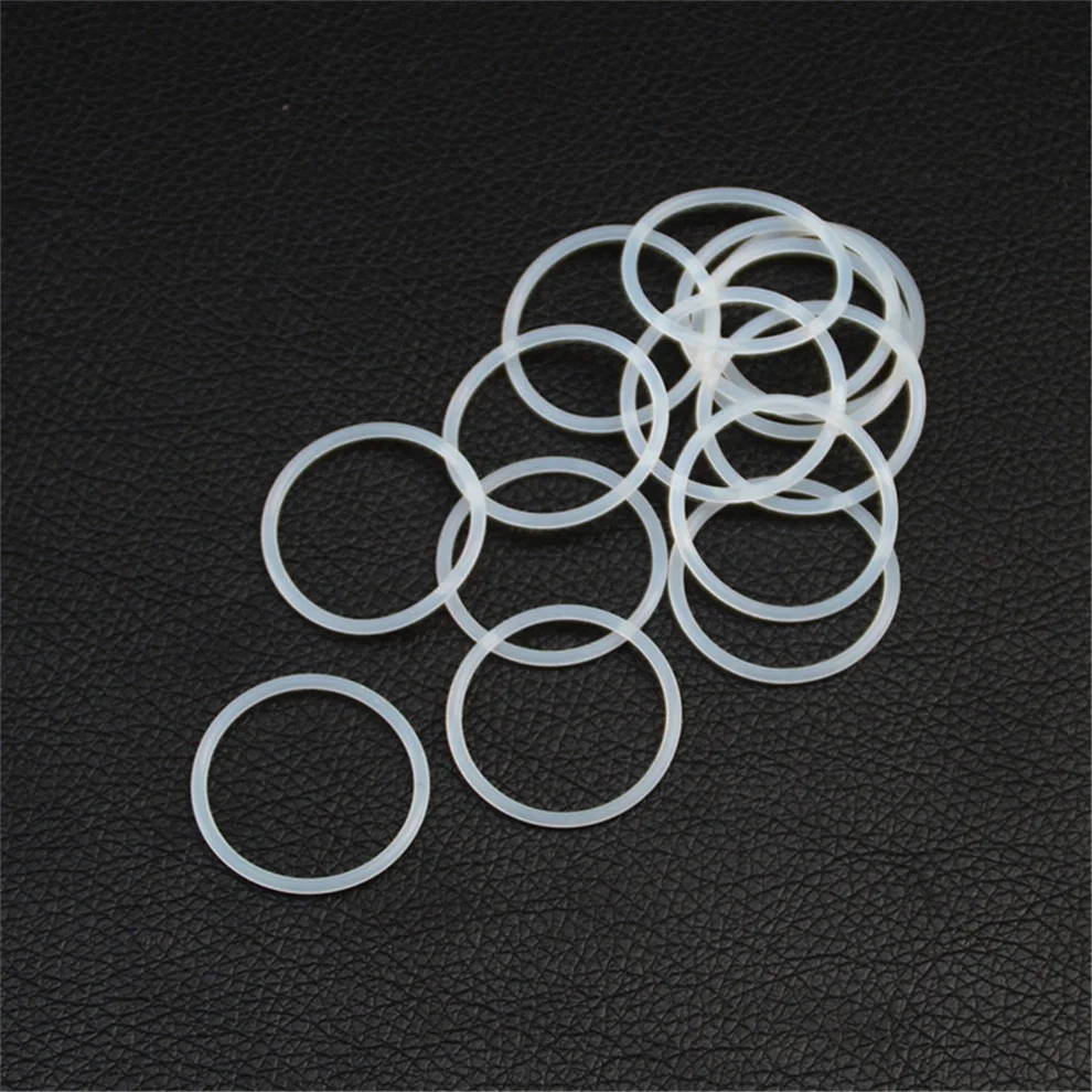 Black/Blue/Red/Yellow/White/Clear Color Silicone Rubber O-Ring/FKM/NBR/EPDM Rubber Sealing O Ring for Machine/Valve