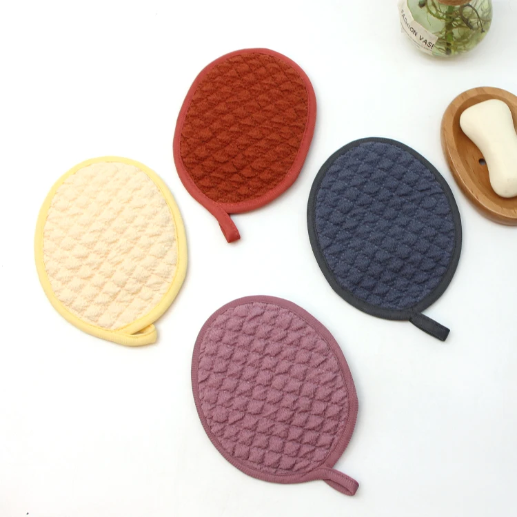 exfoliating loofah sponge pads bath bath gloves exfoliating bath shower loofah pouf sponge