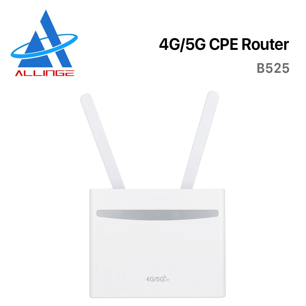 Lyngou LG1689 B525 + модем 4G LTE CPE домашний Wi-Fi беспроводной маршрутизатор с антеннами и слотом для