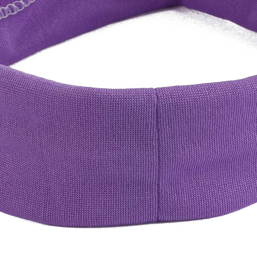custom spa headbands for women Women Non Slip Elastic Sweat Hairbands Fashion cotton Sports headband