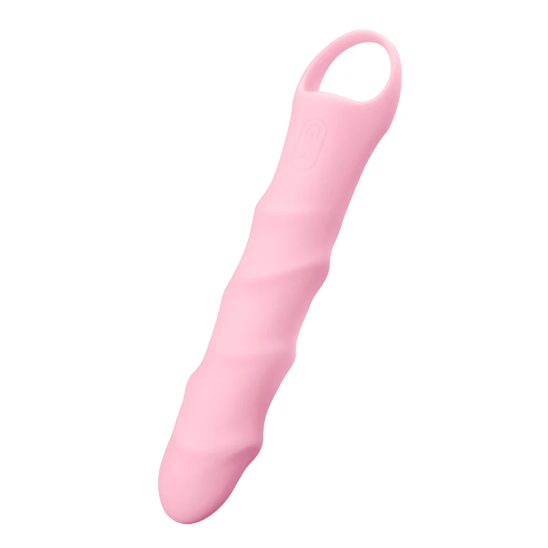 2021 vibrator dildo wand with silicone ring 5 speed 10 viberation modes dildo massager wand