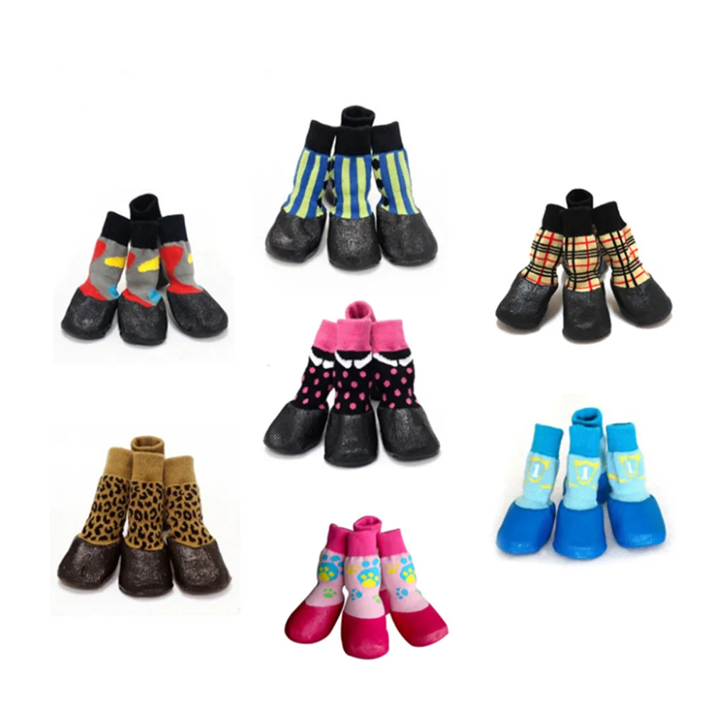 pet shoes socks factory classic dogs socks long stockings various styles anti slip cute pet socks for resale