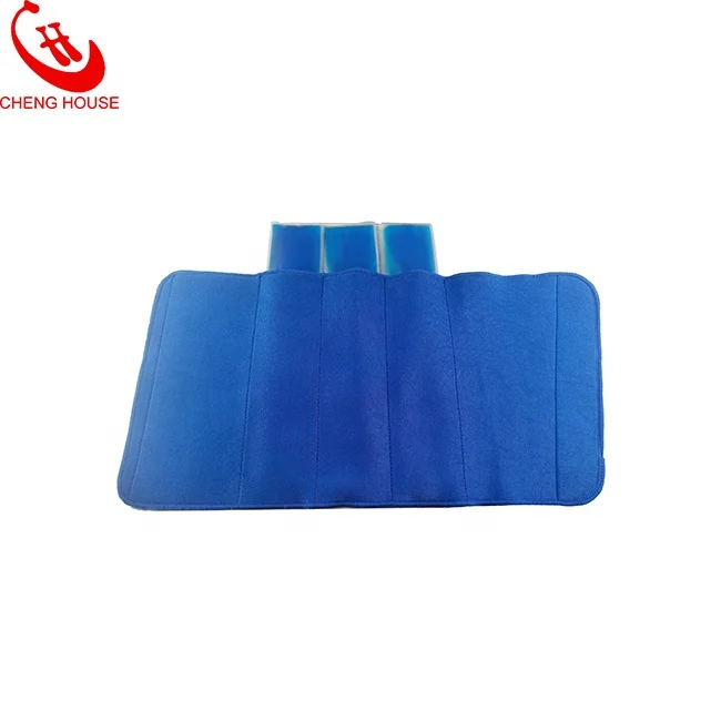 TPU EVA PVC reusable durable hot cold pack ice pack with strap sport injury padding soothing sourness pain gel pad Calf warmer