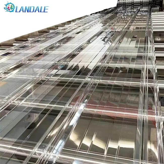 Transparent polycarbonate /PC Corrugated Transparent roof factory shed Garage roof top Wave plate