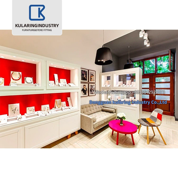 China jewelry display cabinet manufacturers customized commercial jewellery display used glass showcases for jewelry