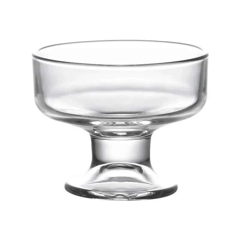 ins goblet ice cream clear glass yogurt dessert strawberry buffy glasses cup for ice cream