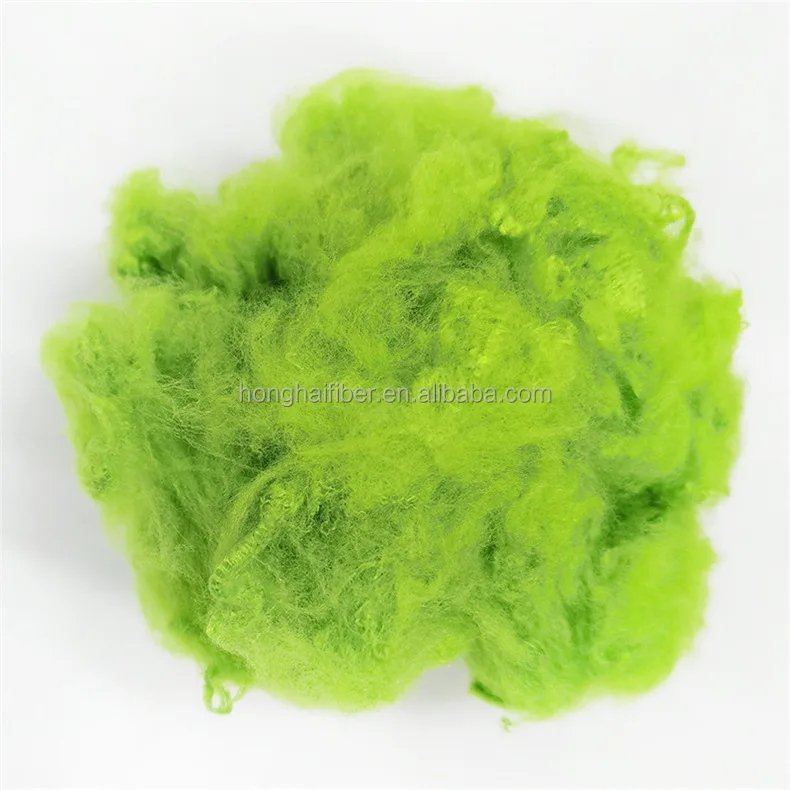 Factory direct 1.5 denier 38mm polyester staple fiber