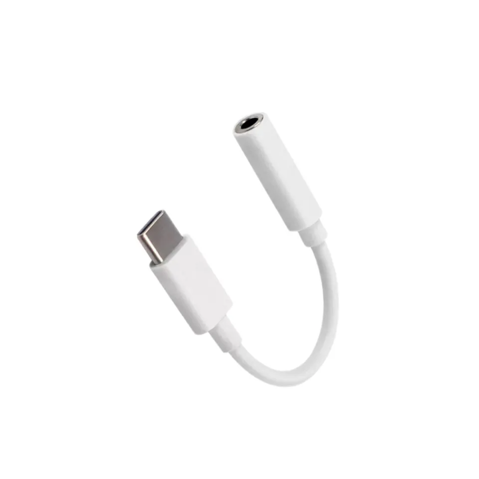 Wholesale  Headphone Adapter Type C To 3.5mm Earphone Jack Convertor Cable Type C Audio Adapter Converter