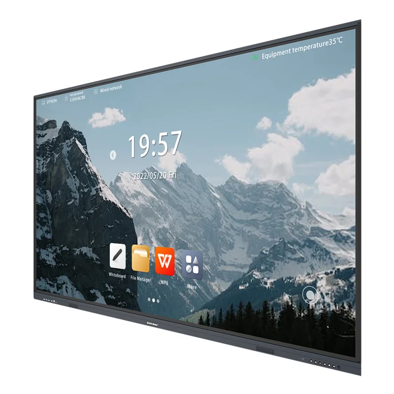 GAOKEview 65 75 86 98 110 Inch Classroom Digital Display Electronic Portable Buy Interactive Whiteboard Smart Board Price