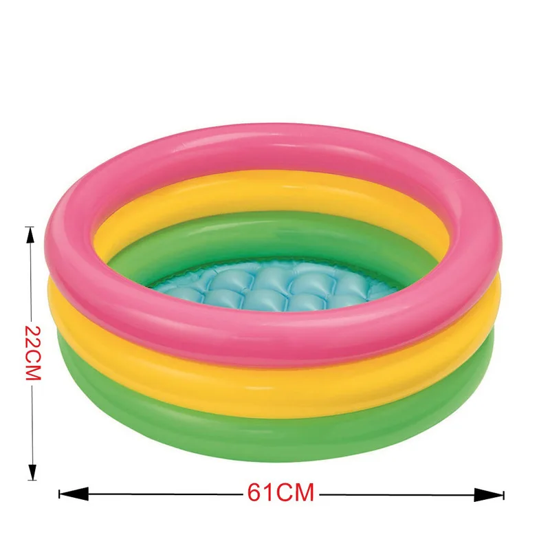 INTEX 57107 inflatable piscina above ground  pvc baby paddling pools water   colorful swimming pool