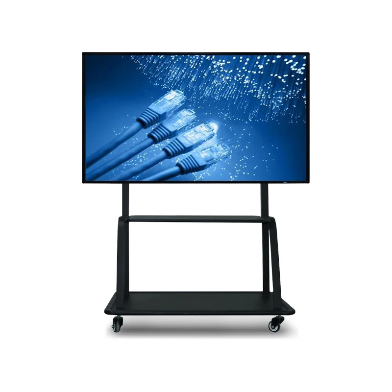 Interactive Panel Monitor With 4K Display&20 Points Multi Touch Interactive Flat Panel For Education