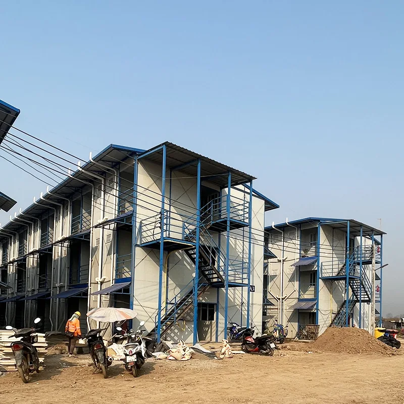 China Supplier Price Structure Shipping Prefab Container House Steel Structure Frame Building Supplies Integrated House