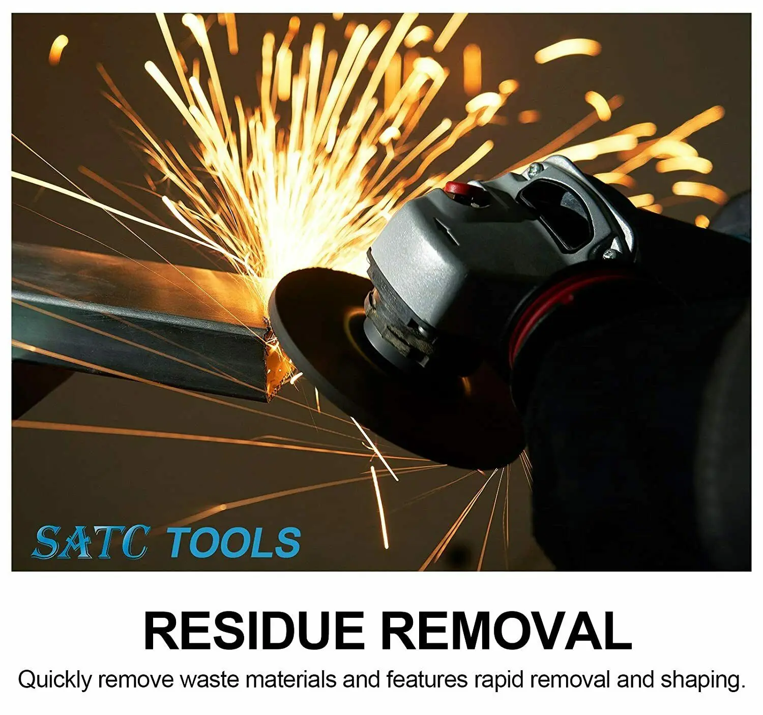 100pcs 4.5'x 0.24'x7/8' Aluminum Oxide Abrasive Disc Wheel for Sanders