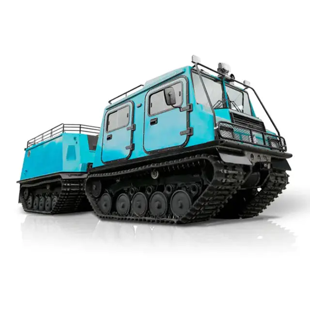 HSD-U-001 High Quality Amphibious Rescue Crawler All Terrain Vehicle For Mountain  Swamp River