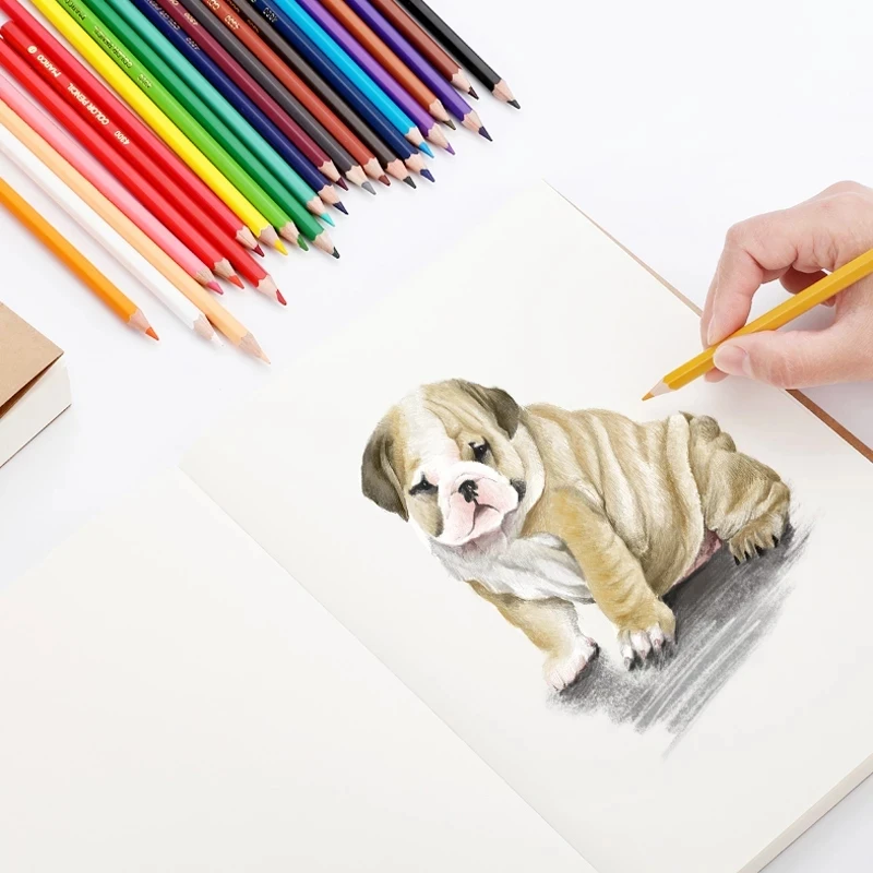  Kraft notebook утолщенный дневник sketchbook B5 большой размер пустая 100 GSM бумага 256 страниц художественные принадлежности художника для