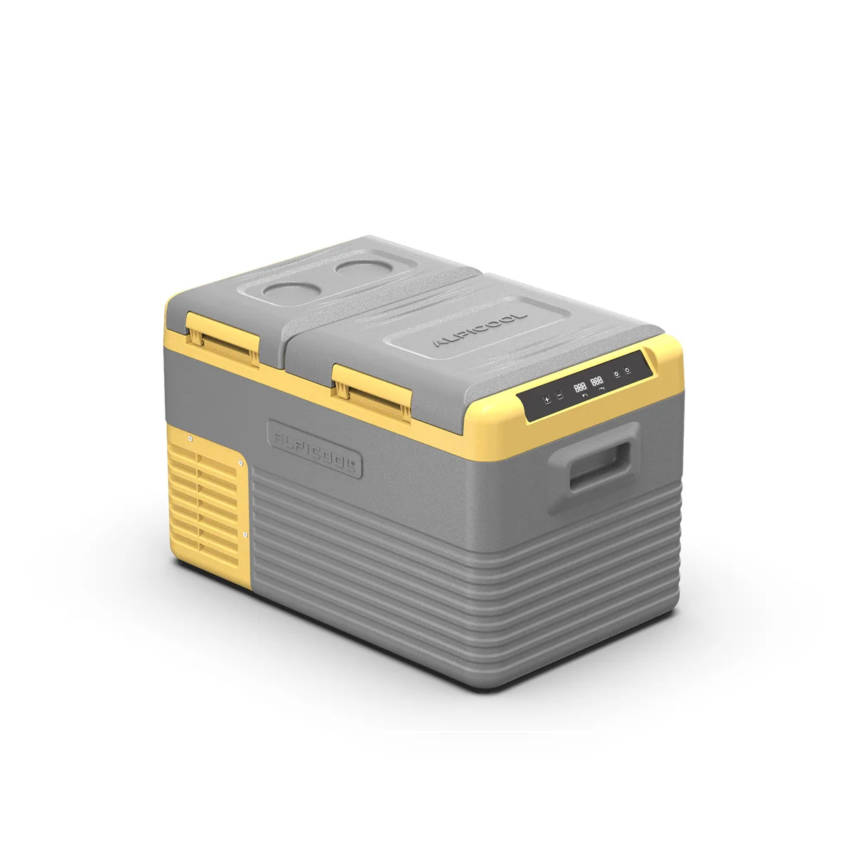 CLD35 car Refrigerator dual zone electric cooler camping fridge compressor portable AC/DC freezers Reversible door fast cooling