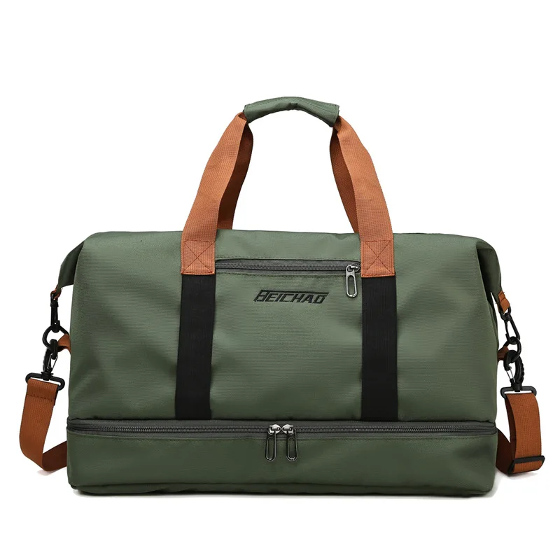 Wholesale high quality boys traveling bag with choe compartment big bags luggage travel bags