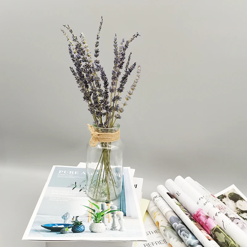 
Dried Lavender Flowers 100g 100% Natural Dried Lavender Bunches for Home Decoration, Home Fragrance, Handmade Soap Flow 