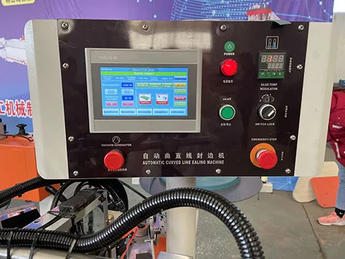 High Speed Wood Veneer Mdf Pvc Automatic Edge Banding Machine