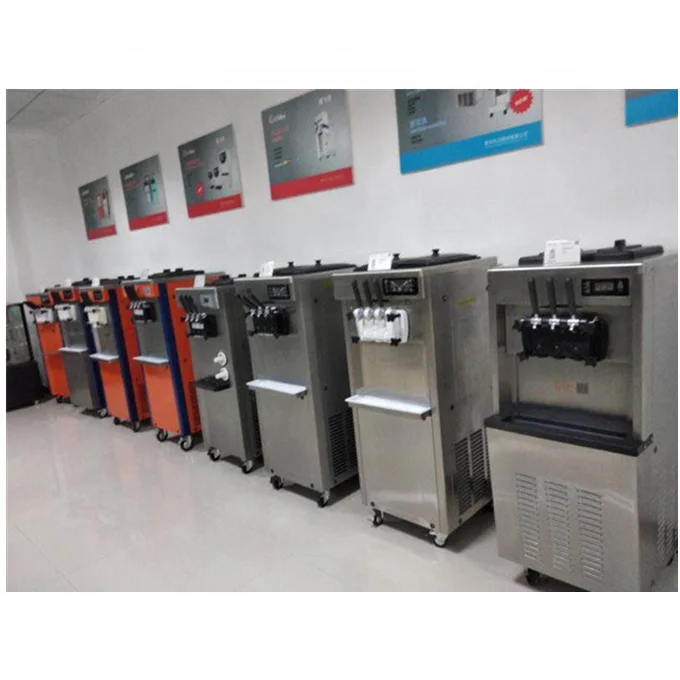 User friendly design beiqi soft serve ice cream machine with 24 months guarantee