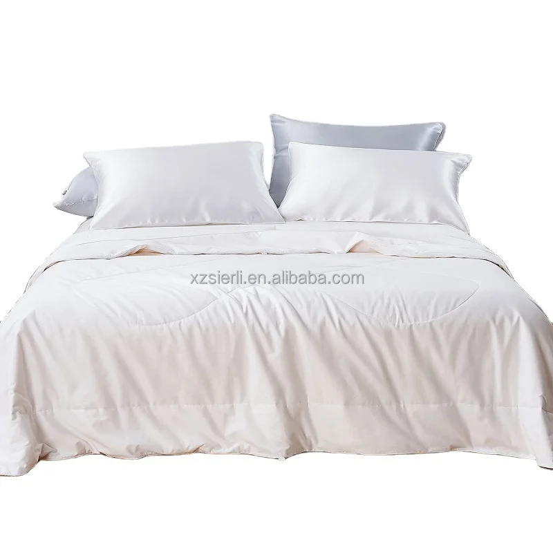 Флористический Odm/oem 100% шелк тутового шелкопряда с длинной нитью наполнитель 100% хлопчатобумажное покрывало одеяло набор мягких одеял