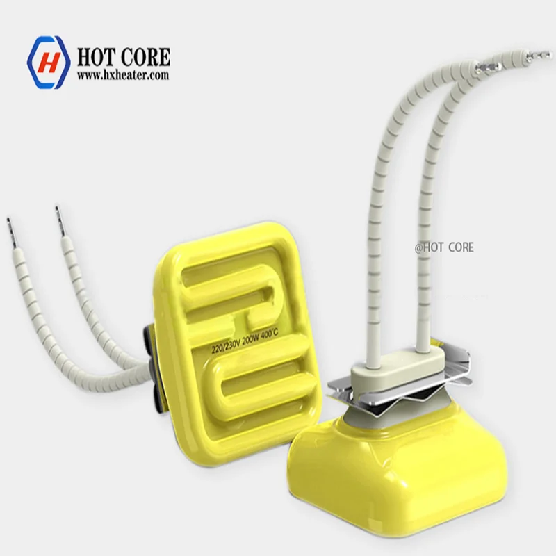 Ceramic heating tile