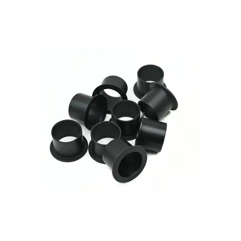 Plastic nylon bushing flame retardant flat strain square hole shaft sleeve motor shaft bearing sleeve
