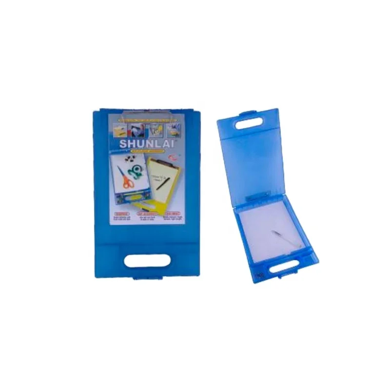 Hospital Clipboard Practical Storage Foldable Nursing Hanging Waterproof Plastic Custom Multifunction A4 Size A4=32*22CM plastic