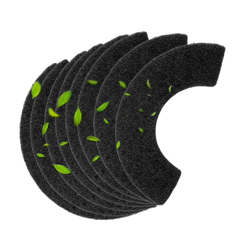Household  4 Compatible Carbon Filters Replacement Odor Control Filters Replace for Litter-Robot 4