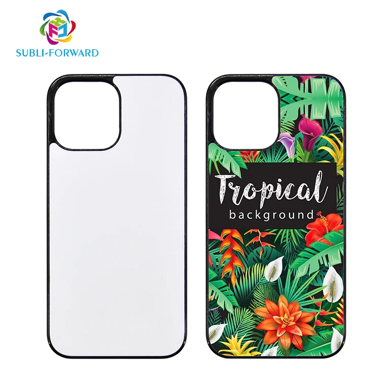 Subli-forward Blank 2D sublimation PC mobile plastic phone cases for iphone 13  14 15 mini pro max