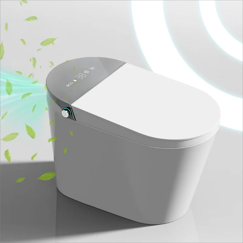 Wholesale Sanitary Ware Water Closet Bathroom One Piece Intelligent Toilet Bowl for Household