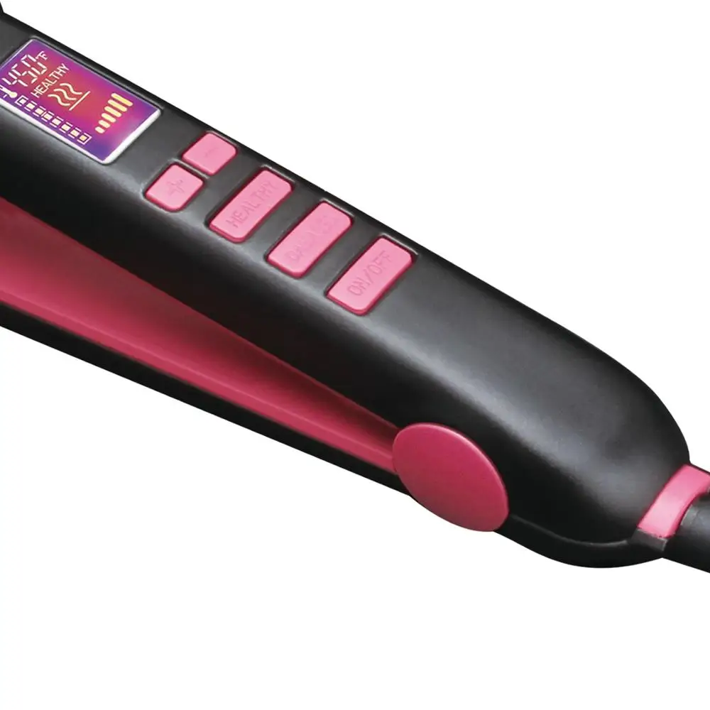 Nano titanium Hair Straightener With Collection Bag Comb 4 Hairpins Professional Barber Salon Equipment Hair Straightener