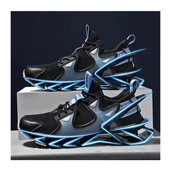 Stock Mens sneakers 2022 zapatos-de-hombr zapatillas hombre fitness walking shoes mesh fabric for fly knit shoes sepatu sneaker