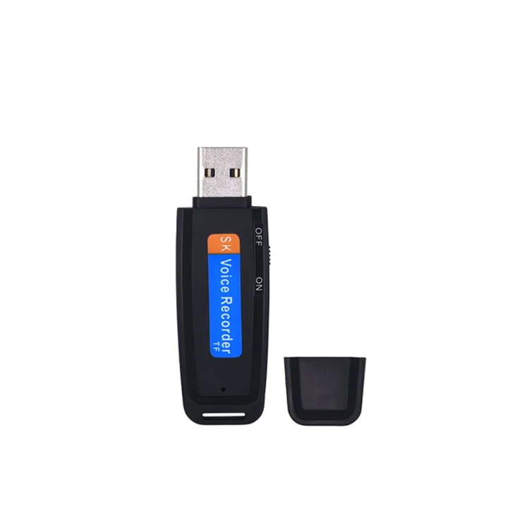 8G 16G Voice Activated Digital USB Spy Hidden Voice Recorder USB Disk Voice Recorder
