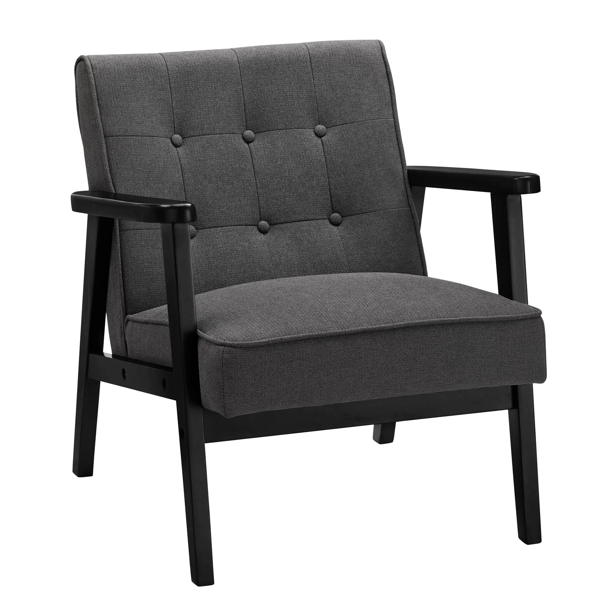 Hot Selling Modern Pictures Of Upholstered Armchair Room Furniture Button High Headboard Upholstered Armchair Frame