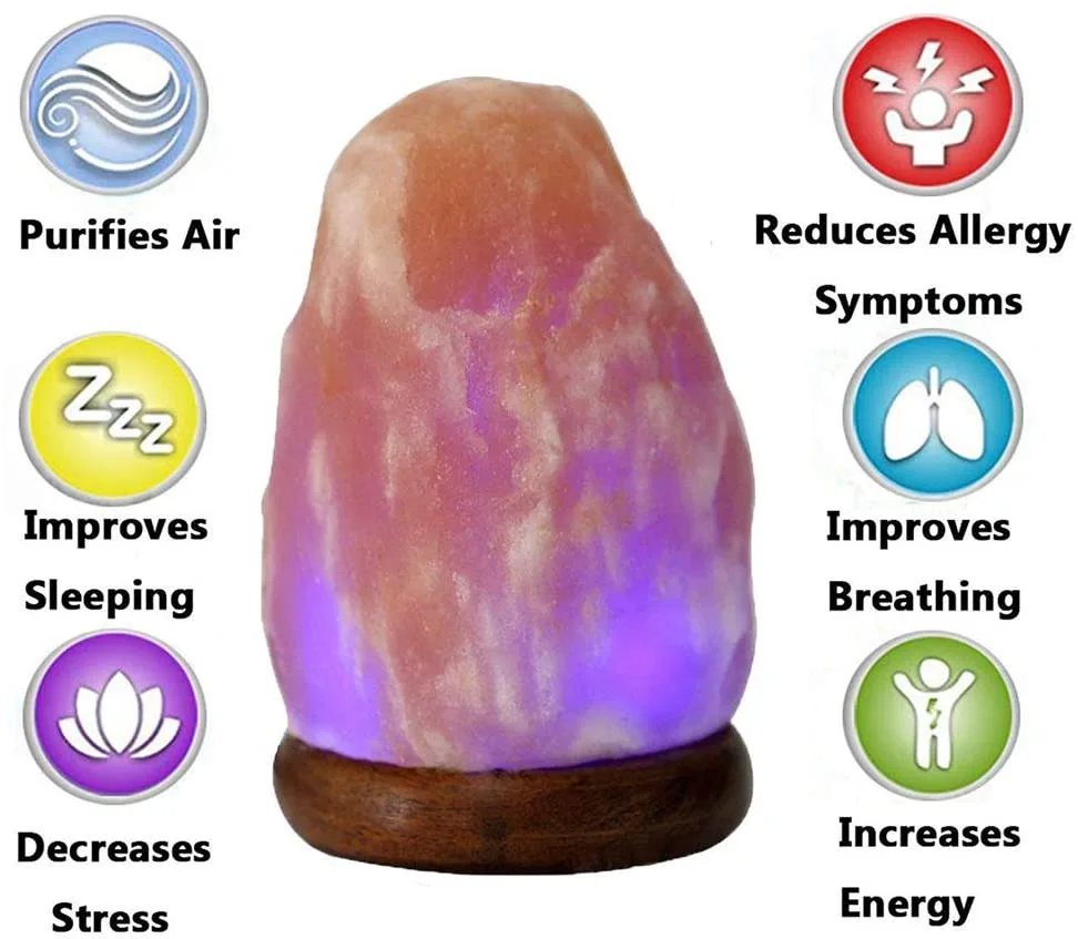 Hot Sale Himalayan Salt Light Himalayan Pink USB Salt Lamp For Salt Rooms