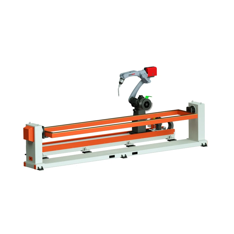PYD6 Single-axis head and tail frame + ground rail workstation tig welding equipment table turntable welding station positioner