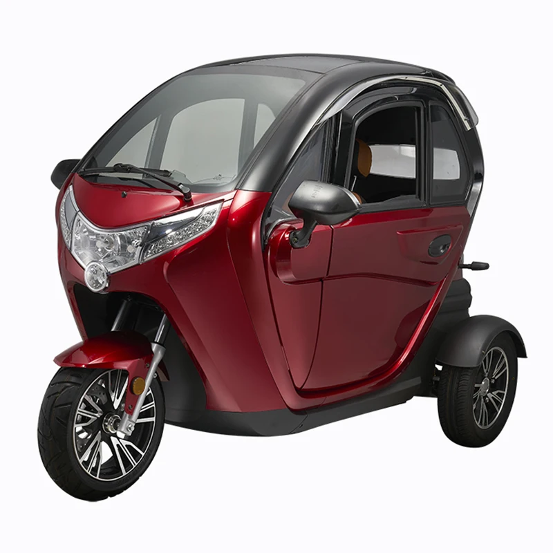 Chooyou 2022 Новый T414 Электрический 3-х колесный Скутер E скутеры 60V 1500W закрытая кабина двигатель трехколесный велосипед для