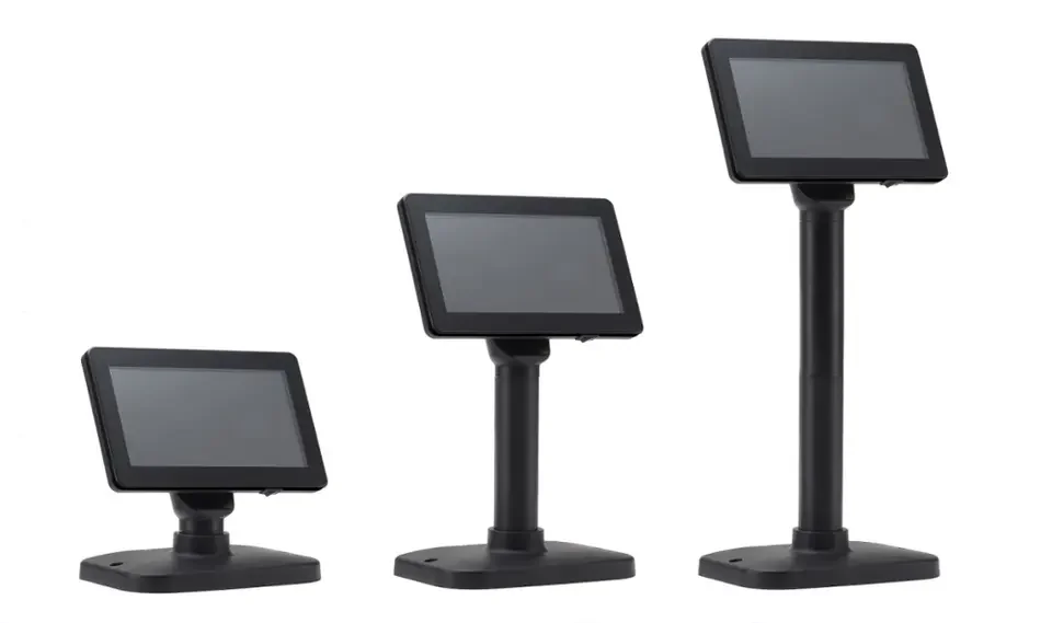 7/10.1/9.7 Inch Windows Retail POS System All in One Sale USB Pos Monitor Touch Screen Monitor LED Wifi Pole Customer Display