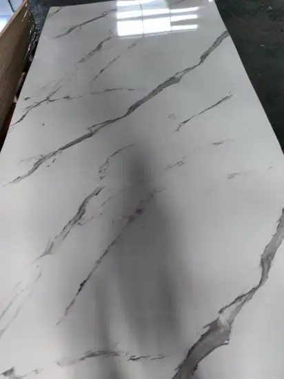 PET high glossy Mirror surface MDF board 16mm 18mm used for cabinet