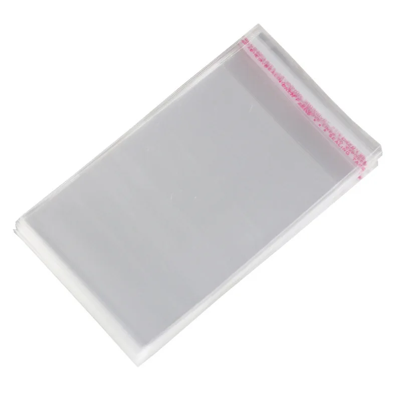 Customized Printed Biodegradable Large Self Adhesive Sealing OPP Clear Cellophane Bag for Clothes