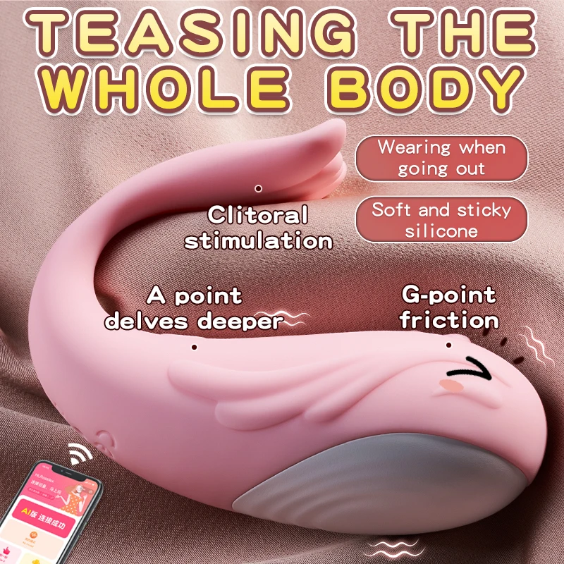 AAV Manufacturer Wholesale beluga mobile phone controlled vibrator penguin vibrator