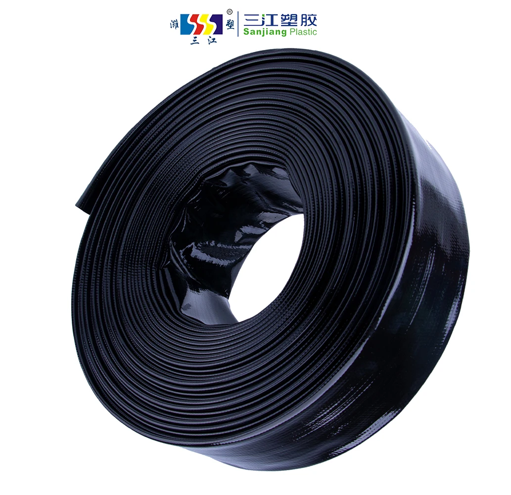 Fabric Braided Flexible PVC Sunny Hose Lay flat Hose Uv Resistant PVC Layflat Hose Pipe