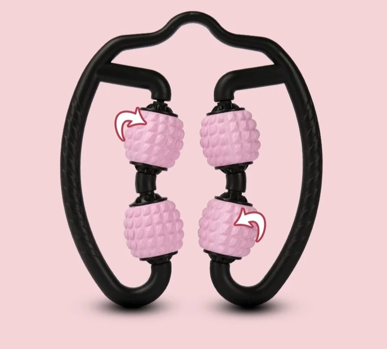 Anti Cellulite Handheld Hand Leg Foot Muscle Mini back Massage Roller Stick