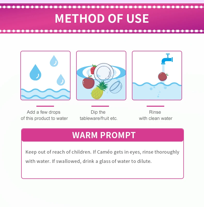 WhiteCat 1000ml concentrated Dish Wash Liquid Clean Product Private label Dishwashing Liquid Soap