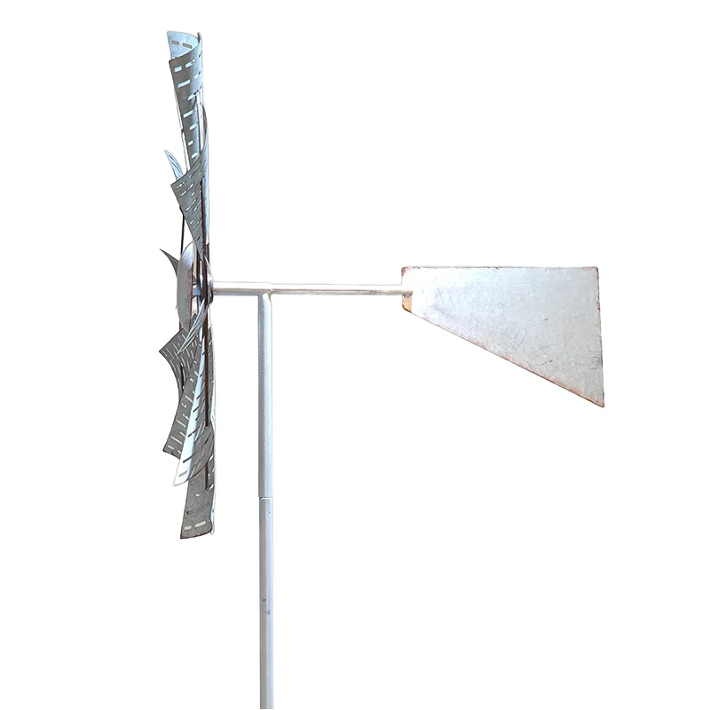 360 Degrees Large Metal Wind Spinner Rustic Windmill Newest 70in Height Farmhouse Style for Outdoor Yard & Garden Ornaments
