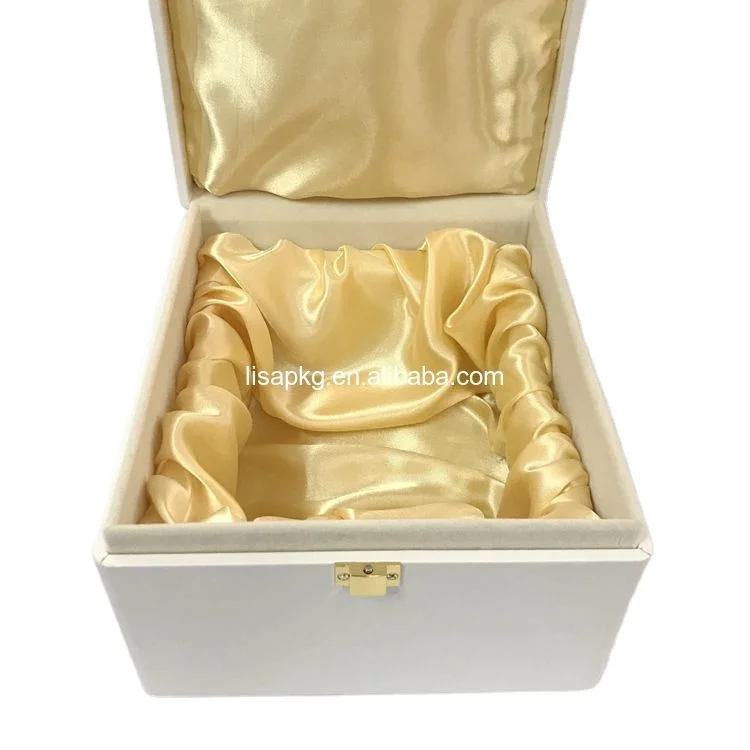 Satin Inserts Wooden Box Wholesale Custom Luxury Storage Packaging Jewelry Gift PU Leather Handmade Wooden Perfume Bottle 7 Days