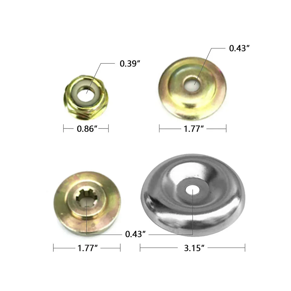 Grass Trimmer Head Steel Wheel Garden Weed Brush Brushcutter Trimmer 6 Inch 8 inch Weed Brush For Garden Lawn Mover Power Tool