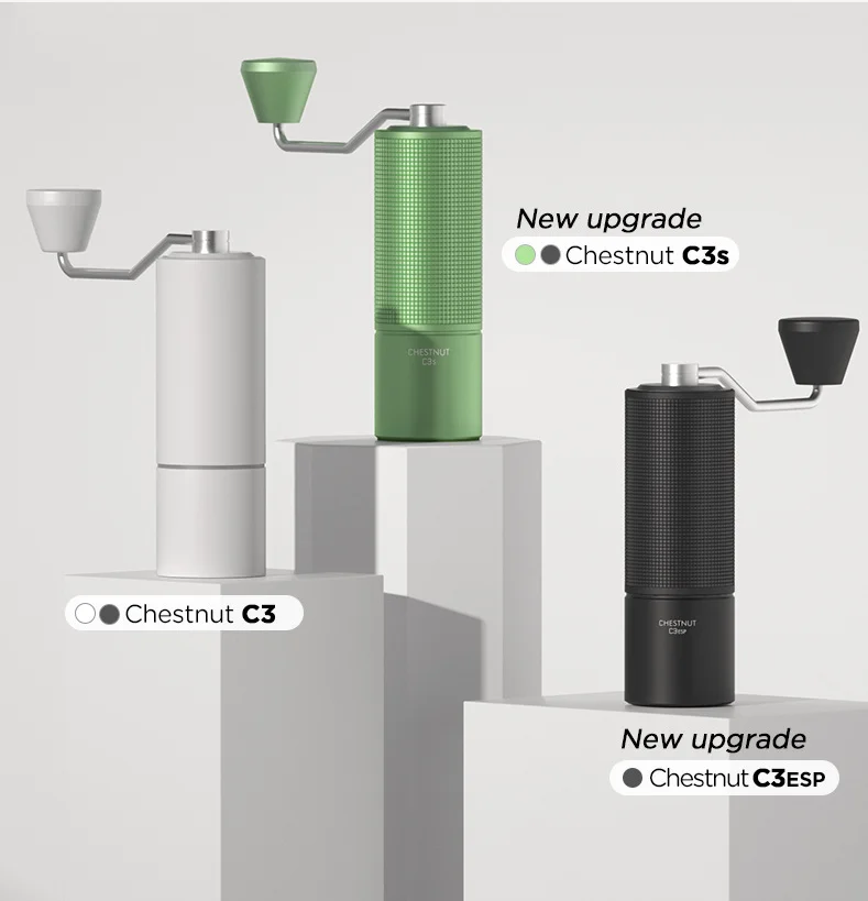 TIMEMORE C3ESP Adjustable Settings Portable Manual Hand Coffee Grinder Espresso Bean Grinder Mini Hand Coffee Grinder